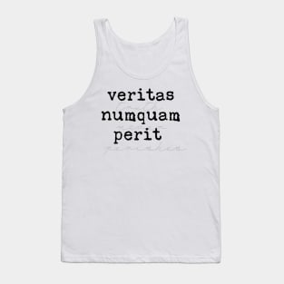 Veritas numquam perit~ truth never perishes Tank Top